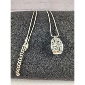 Brighton London Groove Necklace ID Lanyard Badge Clip